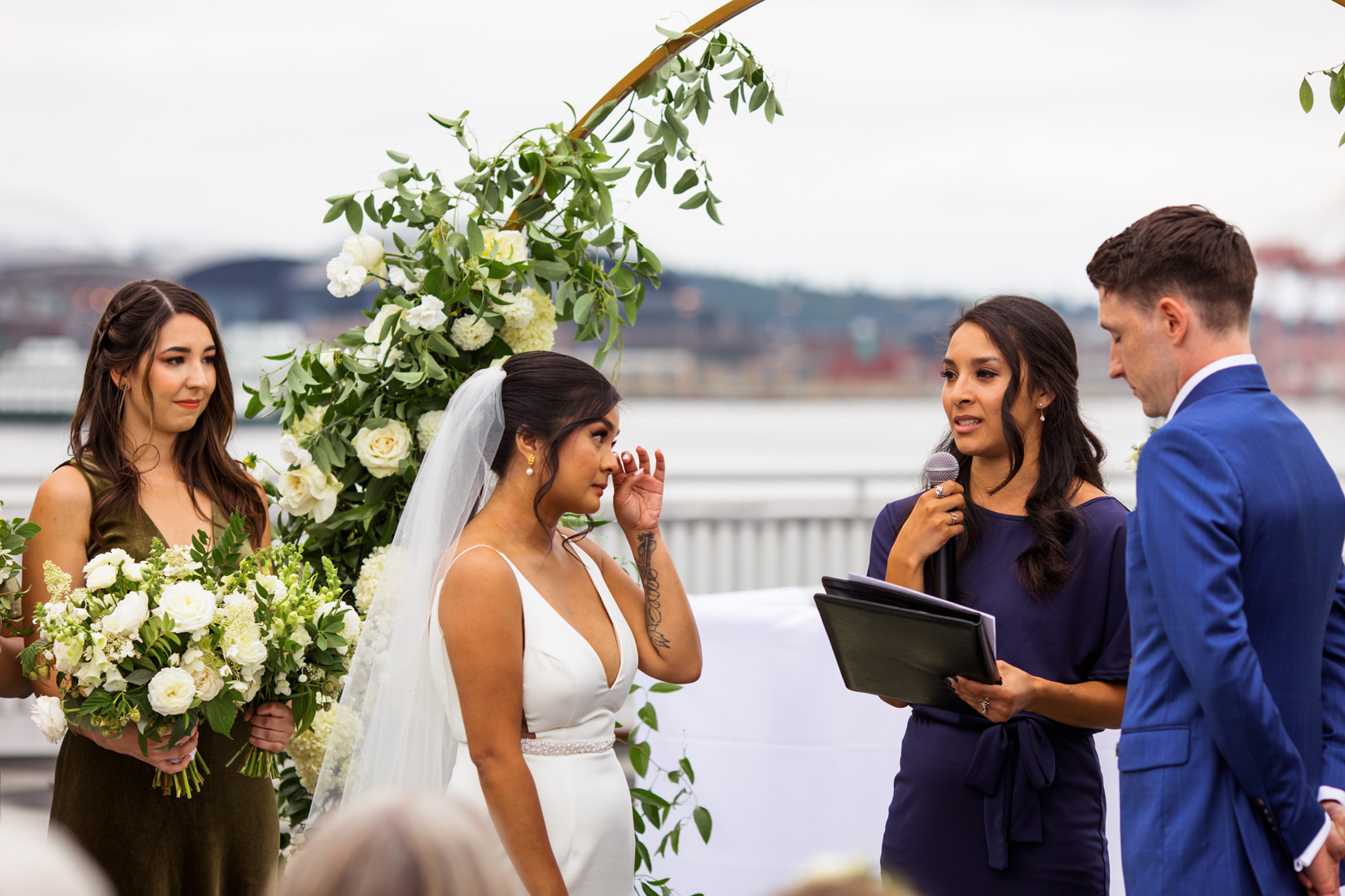 Bell Harbor Seattle Wedding Photos